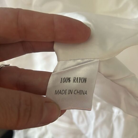 Zesica Square Neck Short Puff Sleeve Smocked Flowy A-line Tiered Midi Dress - Picture 11 of 13